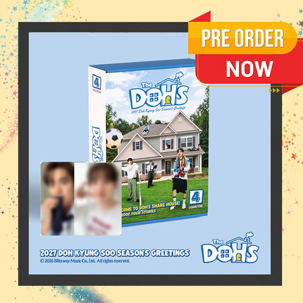 DOH KYUNG SOO D.O. - [DOHS] 2027 Season's Greetings K-POP Merch New Sealed