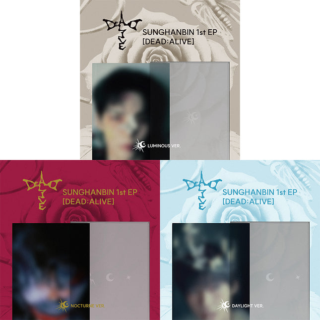 ZEROBASEONE SUNGHANBIN - DEAD:ALIVE 1st Mini Album Photobook Ver. (NOCTURNE /LUMINOUS /DAYLIGHT/Set)