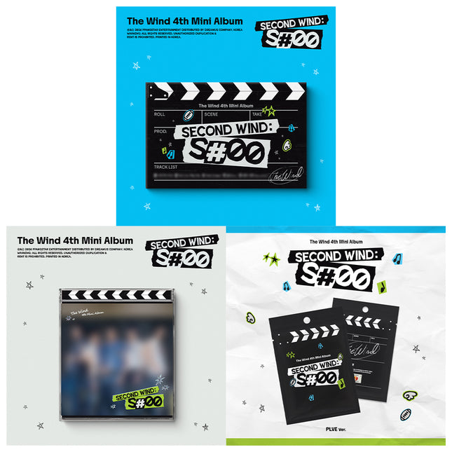 [SET] The Wind - Second wind : S#00 4th Mini Album Photobook+Jewel Case+Platform Ver.