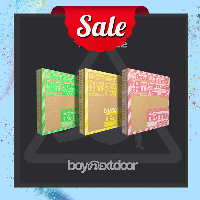 [SALE] BOYNEXTDOOR - HOME: DELUXE 1st Studio Album Repackage Photobook Ver. (HAZE / OVERDRIVE / SPARK / Set)