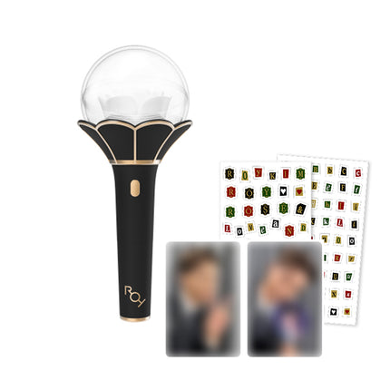 ROY KIM - Official Light Stick + 2 Photocards + Sticker Set