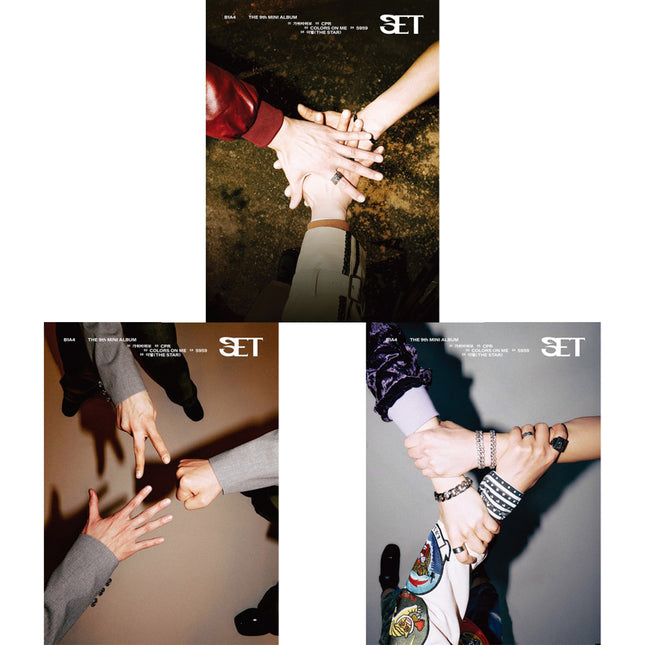 B1A4 - SET 9th Mini Ablum (One 하나 Ver / Two 둘 Ver / Three 셋 Ver)