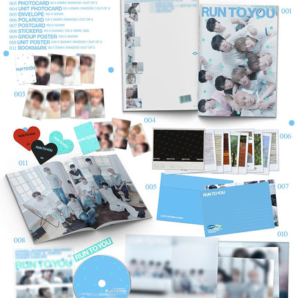 AHOF - RUN TO YOU 3rd Mini Album PHOTOBOOK Ver. ( HEART / RUSH / Set Ver)