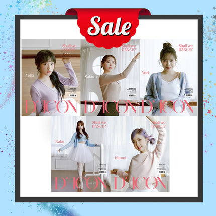 [SALE] D-icon Dicon Vol.11 IZ*ONE Shall We Dance? 13. Magazine Official