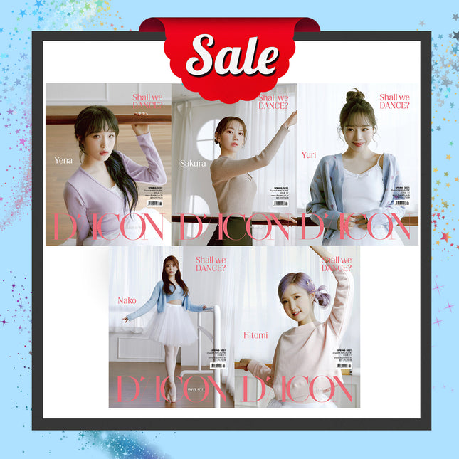 [SALE] D-icon Dicon Vol.11 IZ*ONE Shall We Dance? 13. Magazine Official