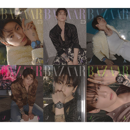 BTS Jungkook Cover HARPER'S BAZAAR Magazine June 2026 (ZEROBASEONE 16p)