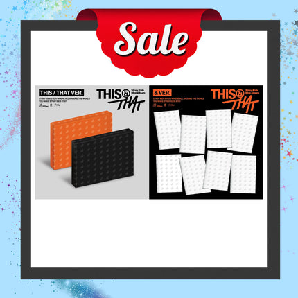 [SET][SALE] Stray Kids - THIS & THAT 10th Mini Album 2 Photobook + 8 & Ver Set