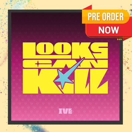 [POB] IVE - Looks Can Kill EP Album Photobook Ver (GIRL HERO/ HERO COMICS/ HERO ON SET / Set Ver)