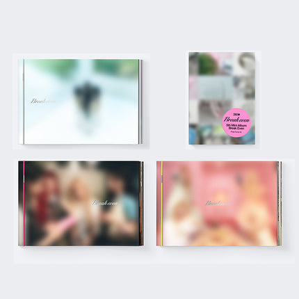 [SET] ILLIT - BREAK EVEN 5th Mini Album  3 Ver Photobook + 1 Weverse Albums Set.