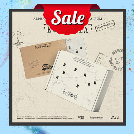 [SALE] ALPHA DRIVE ONE - 1st Mini Album : EUPHORIA (STAR ROAD Ver.)