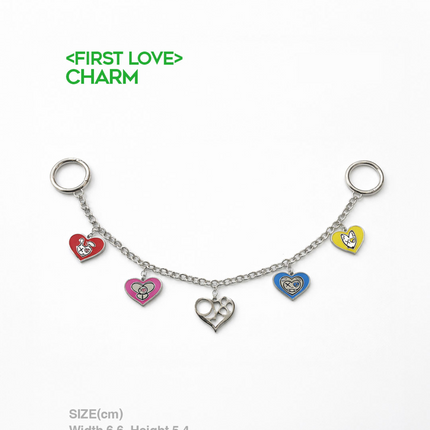 XLOV [FIRST LOVE] Official Merchandise Charm - K-Pop Fan Collectible