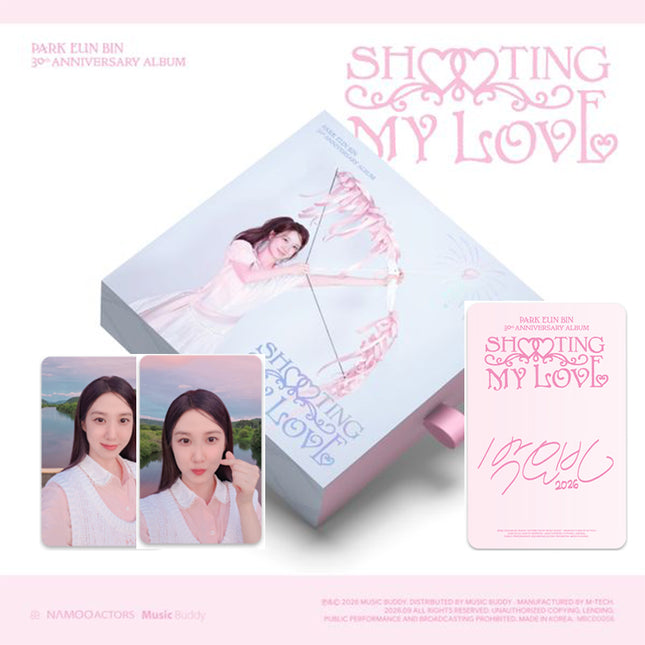 PARK EUNBIN - SHOOTING MY LOVE 30th Anniversary Album +Photocard