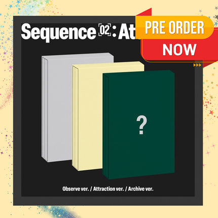 [POB] AND2BLE - Sequence 02: Attraction 2nd Mini Album Photobook Ver. (Attraction /  Observe /  Archive / Set Ver)