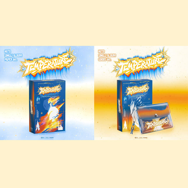 [SET] BTOB LEE MIN HYUK HUTA -  TEMPERATURE Single Album PAPER Ver + GOODS Ver. (KIWEE)