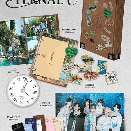 CLOSE YOUR EYES - 1st Mini Album : ETERNALT (Photobook Ver)