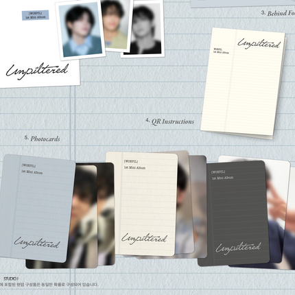 DAY6 WONPIL - 1st Mini Album: Unfiltered (Platform Ver.)(NEMO)