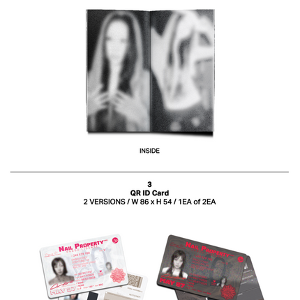 Yves - NAIL 4th EP Album MD Album Limited Edition Ver K-POP ALBUM
