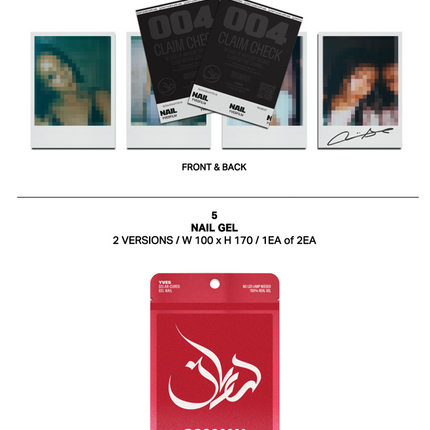 Yves - NAIL 4th EP Album MD Album Limited Edition Ver K-POP ALBUM