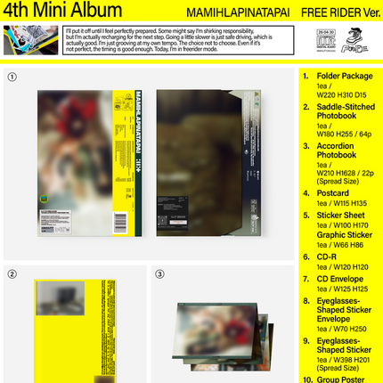 [POB] ILLIT - MAMIHLAPINATAPAI 4th Mini Album Photobook Ver ( GRWM/IT'S ME/FREE RIDER )