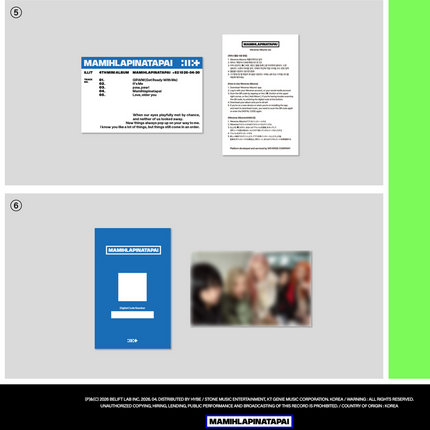 [SALE] ILLIT - MAMIHLAPINATAPAI 4th Mini Album Weverse Albums Ver