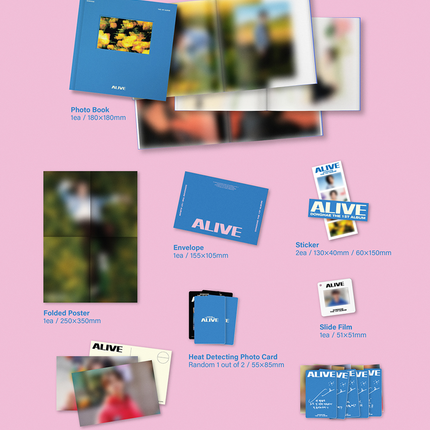 Super Junior DONGHAE - ALIVE 1st Full Album Photobook Ver