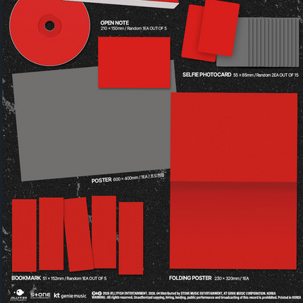 EVNNE - Backtalk 뱉어 1st Single Album Photobook Ver