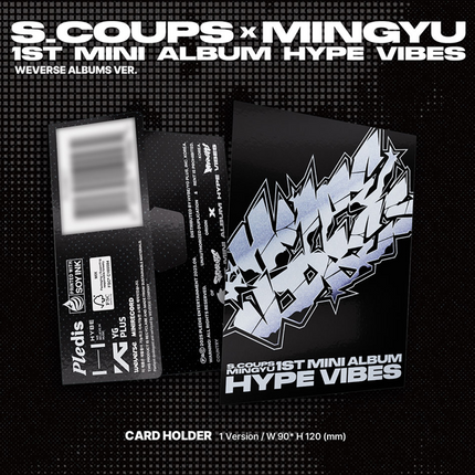 [SALE] SEVENTEEN S.COUPS X MINGYU - Hype Vibes 1st Mini Album WEVERSE ALBUMS Ver