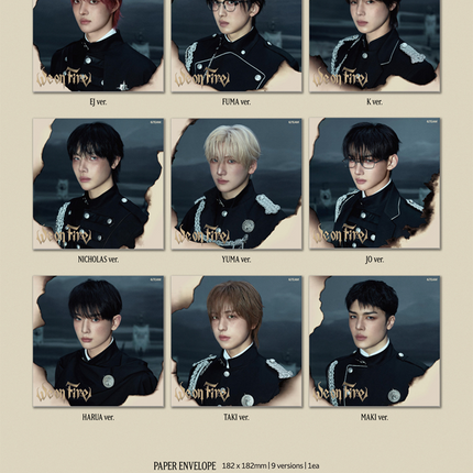&TEAM - 3rd EP Album : We on Fire (SOLO EDITION Ver)