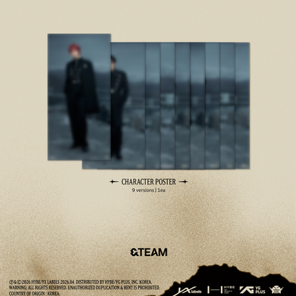 &TEAM - 3rd EP Album : We on Fire (SOLO EDITION Ver)