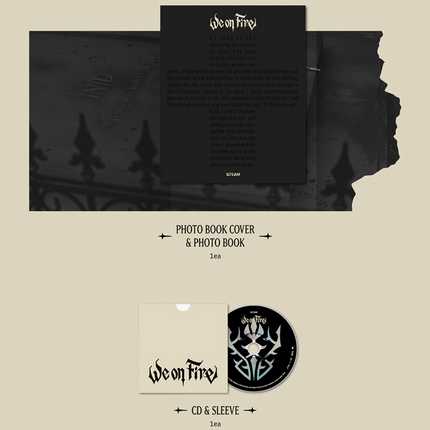 &TEAM - 3rd EP Album : We on Fire (LIMITED EDITION)