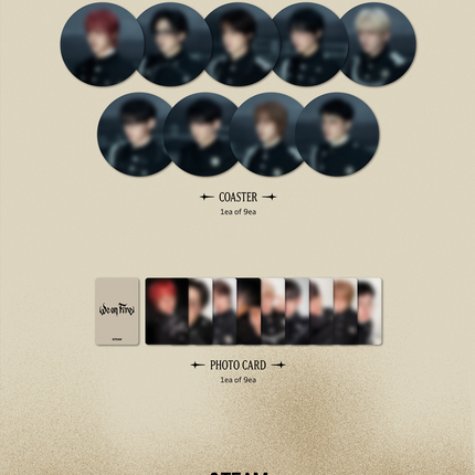&TEAM - 3rd EP Album : We on Fire (LIMITED EDITION)