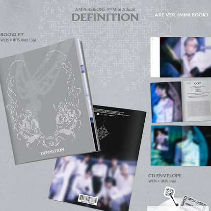 AMPERS&ONE - DEFINITION 4th Mini Album ARE Ver K-POP ALBUM