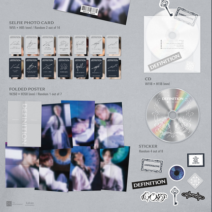 AMPERS&ONE - DEFINITION 4th Mini Album ARE Ver K-POP ALBUM