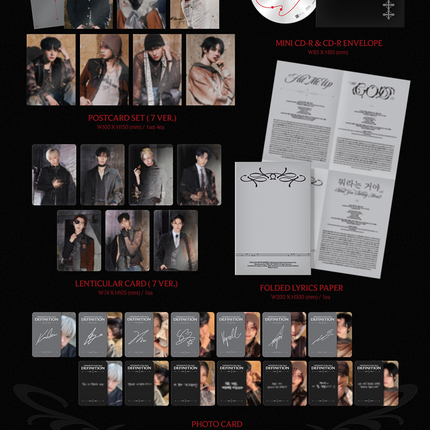 AMPERS&ONE - DEFINITION 4th Mini Album WE Ver K-POP ALBUM