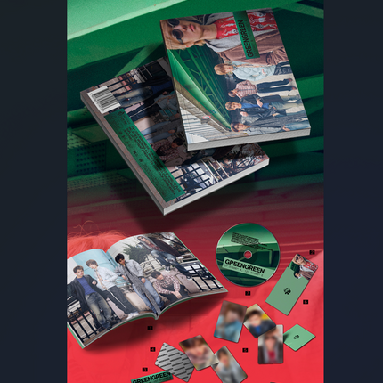 [SALE] CORTIS - GREENGREEN 2nd EP Album Photobook Ver K-POP ALBUM
