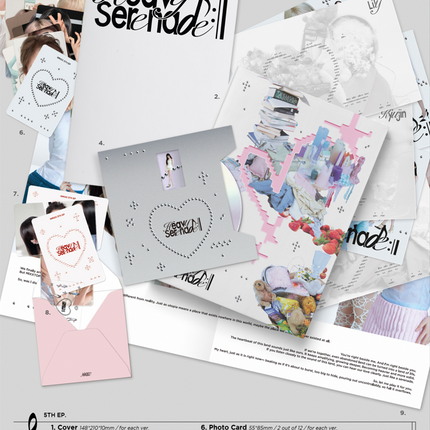[SET] NMIXX - Heavy Seren 5th EP Ablum (2Photobook + 6POCAALBUM Ver)
