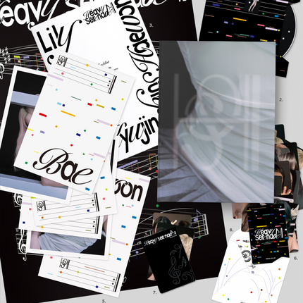 [SET] NMIXX - Heavy Seren 5th EP Ablum (2Photobook + 6POCAALBUM Ver)