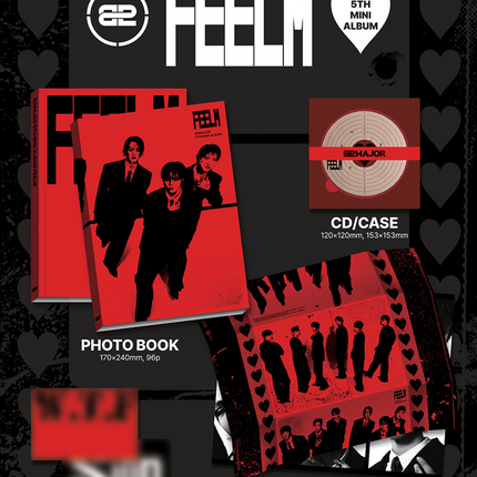 82MAJOR - FEELM 5th Mini Album Photobook Ver