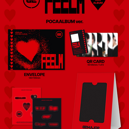 82MAJOR - FEELM 5th Mini Album POCA Ver