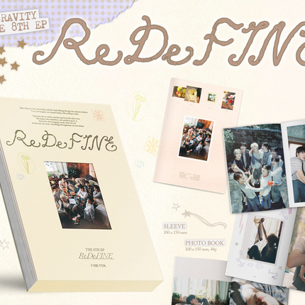 CRAVITY - ReDeFINE 8th Mini Album FINE Ver (Limited Edition)