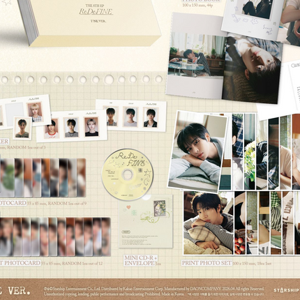 CRAVITY - ReDeFINE 8th Mini Album FINE Ver (Limited Edition)