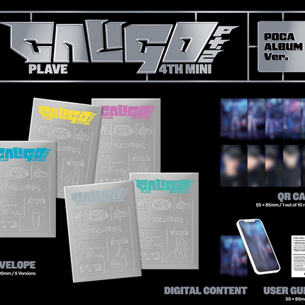 PLAVE - Caligo Pt.2 4th Mini Album POCAALBUM Ver (Member Selection) K-POP ALBUM