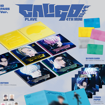 PLAVE - Caligo Pt.2 4th Mini Album ID PASS Ver (Member Selection) K-POP ALBUM