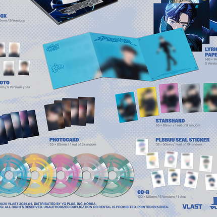 PLAVE - Caligo Pt.2 4th Mini Album ID PASS Ver (Member Selection) K-POP ALBUM
