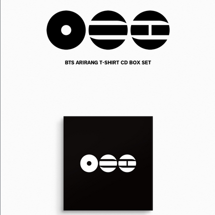 BTS ARIRANG - 5th Album T-shirt CD Box Set Ver ( Limited Item )