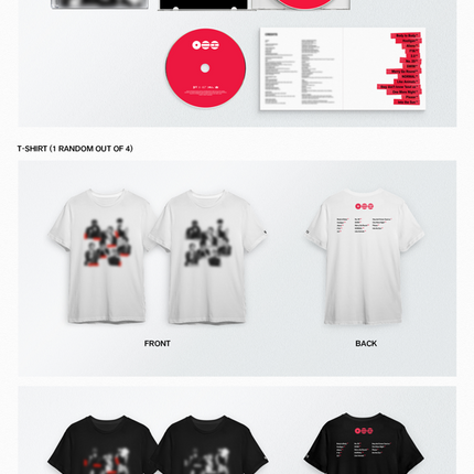 BTS ARIRANG - 5th Album T-shirt CD Box Set Ver ( Limited Item )
