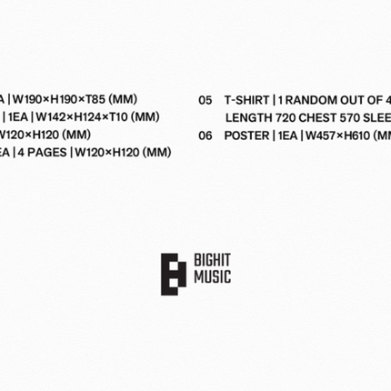 BTS ARIRANG - 5th Album T-shirt CD Box Set Ver ( Limited Item )