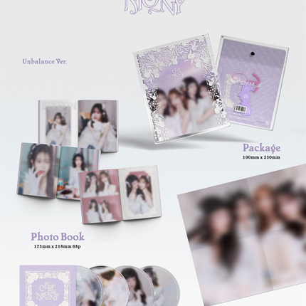 QWER - CEREMONY 4th Mini Ablum Photobook Ver (Unbalance Ver / Graduation Ver)