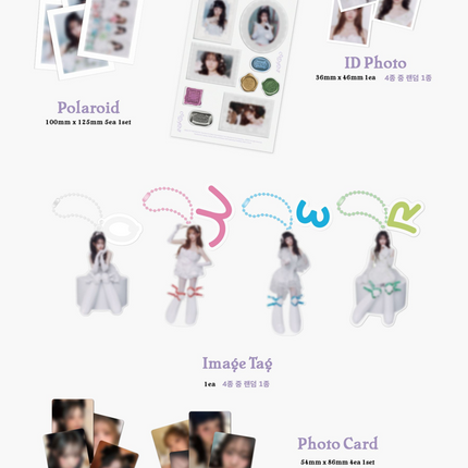 [SET] QWER - CEREMONY 4th Mini Ablum 2 Photobook + 4 Booklet Ver