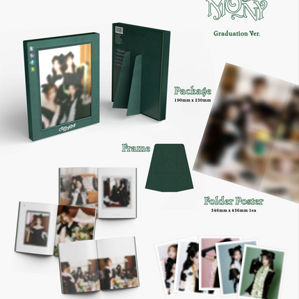 [SET] QWER - CEREMONY 4th Mini Ablum 2 Photobook + 4 Booklet Ver
